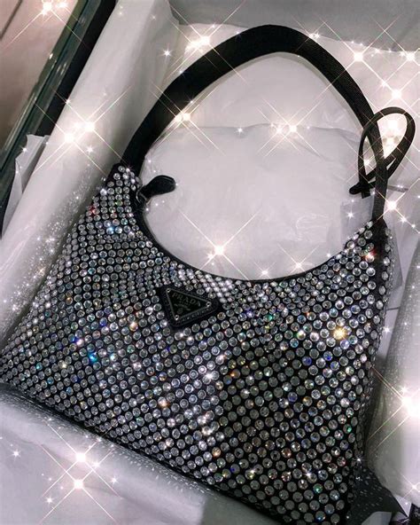 sparkle prada bag|prada sparkly hand bag.